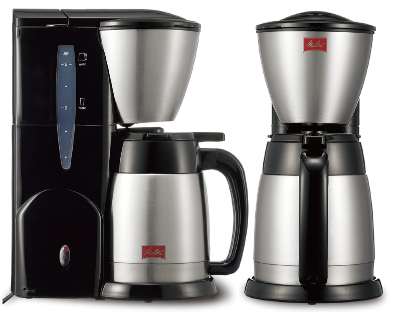 Melitta メリタ コーヒーメーカー ノアプラス ブラック 0.7L 5杯用