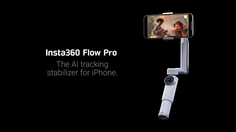 Insta360 Flow Pro発表、iPhoneをAI自動追従カメラにするジンバル＋