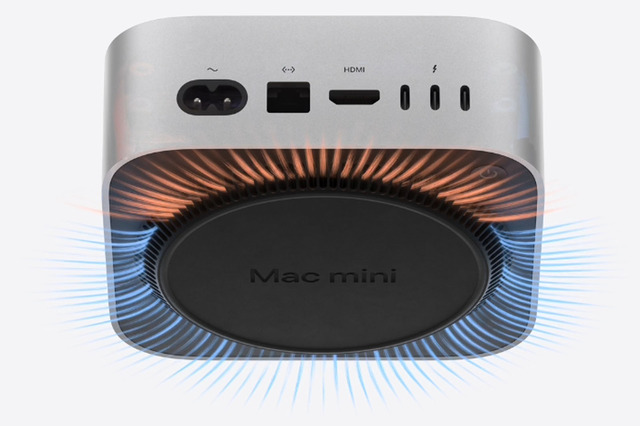 M4チップ搭載の新Mac mini発表、9万4800円から。12.7cm角に小型化、M4