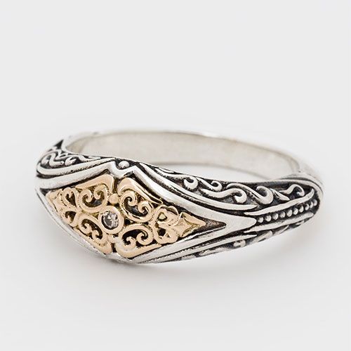 Gerochristo - Erotokritos Ring（Diamond）/ GR085 | Tempt