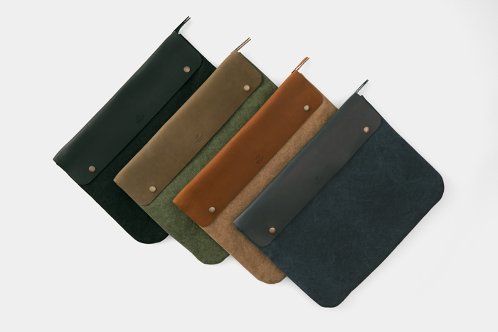 TF キャンバス ポーチ ＜L＞ オリーブ (07100644)