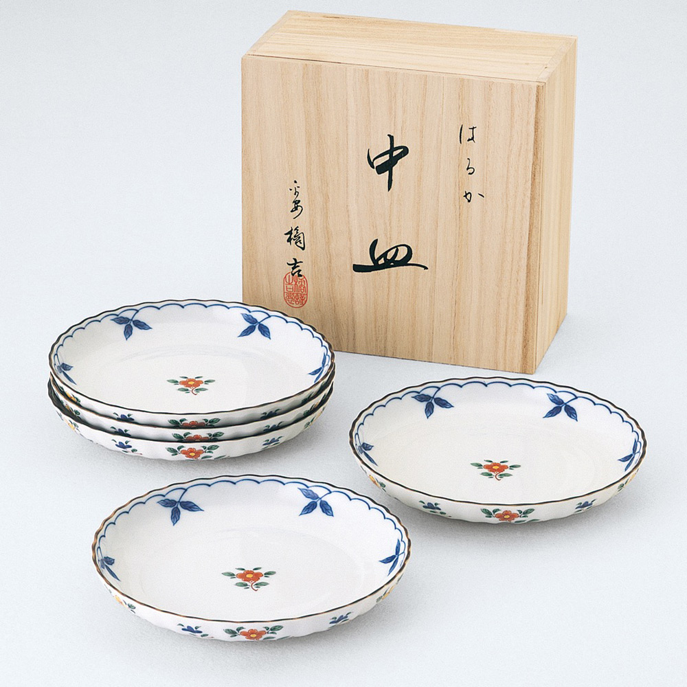 はるか 中皿（桐箱入）〈5枚〉 美濃焼 | 商品詳細 | 高島屋オンライン