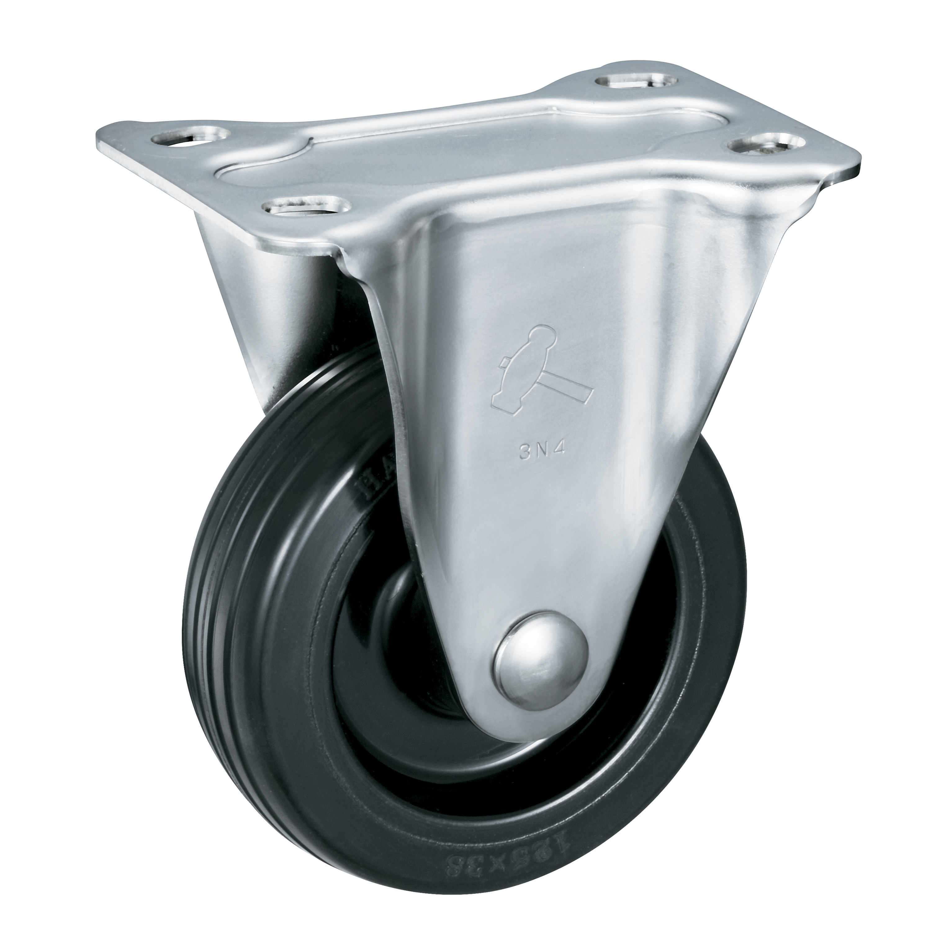 K-1320SR ステンレス 固定キャスター シリーズ | TAKIGEN | タキゲン