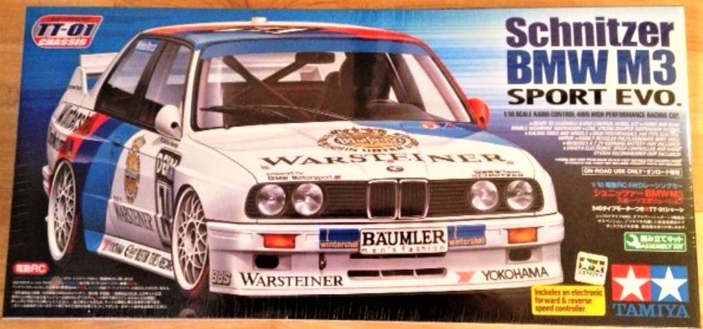 58323: Schnitzer BMW M3 Sport Evo from JerseyRC showroom, TAMIYA