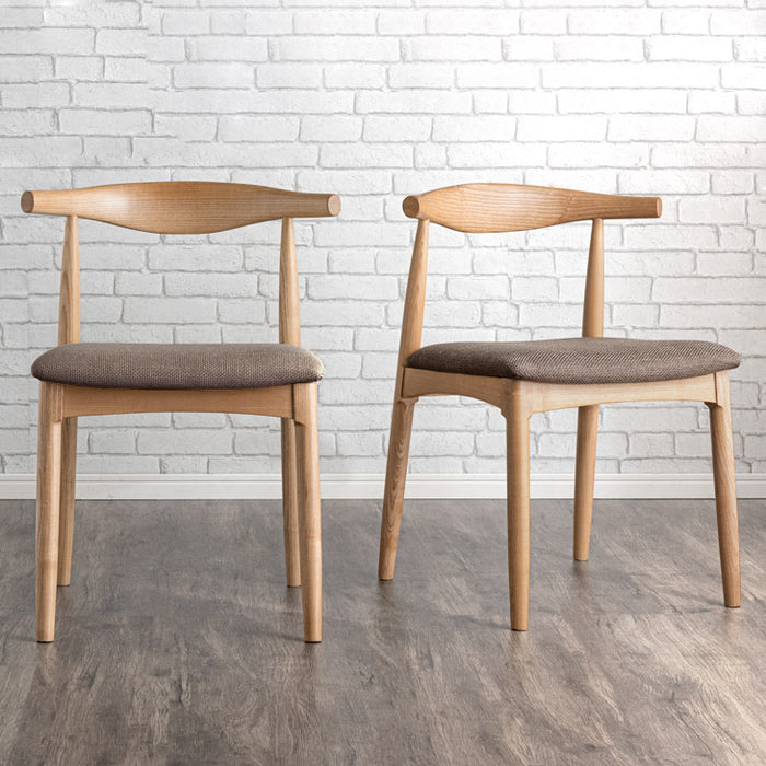 ≪選べる3タイプ≫［4脚セット］ダイニングチェア 天然木アッシュ 完成