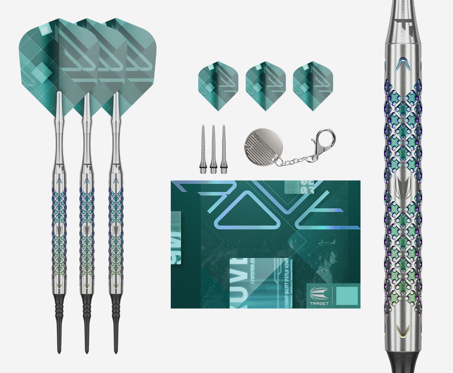 Rove 10 Soft Tip | Soft Tip Darts | 90% Tungsten Darts