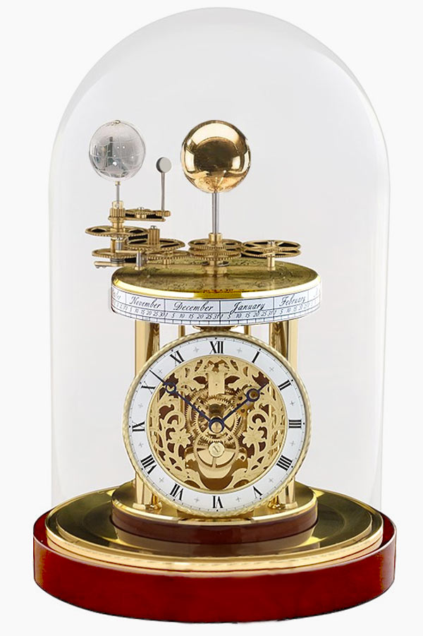 Hermle 22836-072987 AstroLabium Planetary Quartz Clock - The Clock