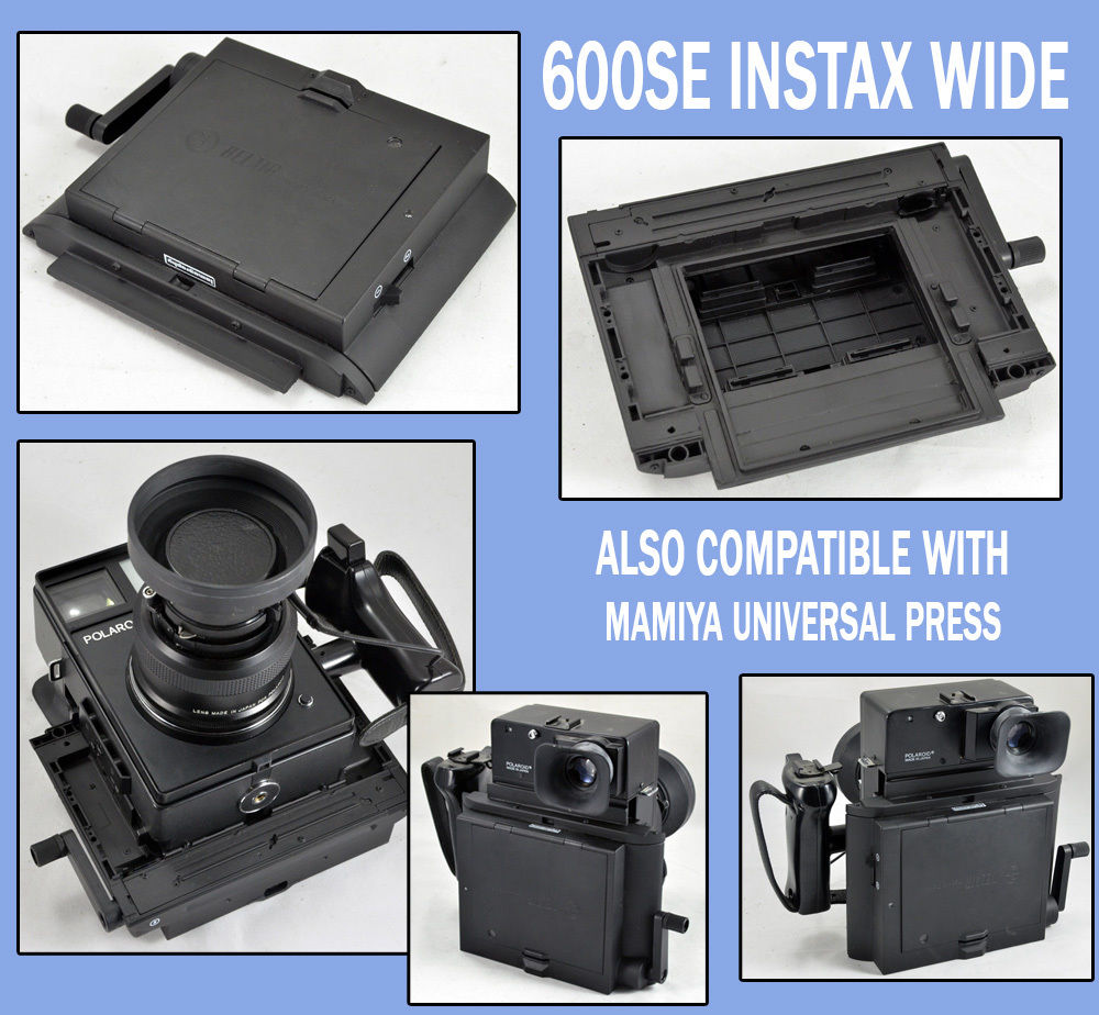 There's a Super Rare Instax Wide Back for Mamiya Universal on eBay
