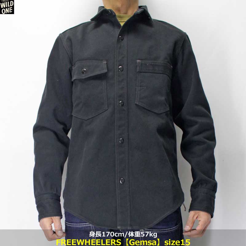 フリーホイーラーズThe Vanishing West ウールシャツ フリーホイーラー