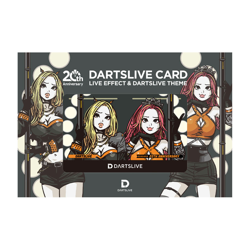 ダーツ ライブカード ダーツライブ20周年記念 ダーツカード KENTOO