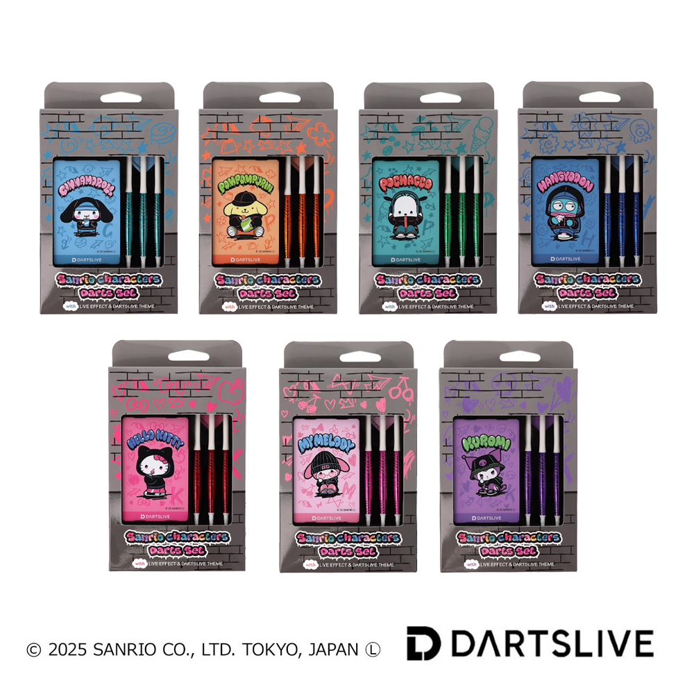 ダーツセット Sanrio characters with DARTSLIVE CARD サンリオ