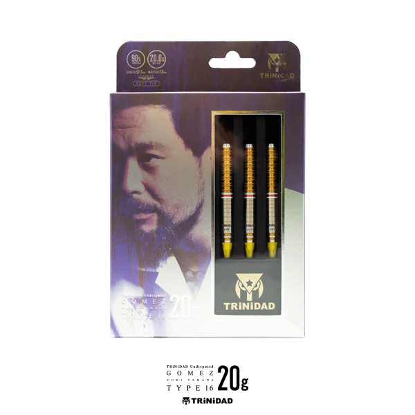 ダーツ バレル TRiNiDAD Undisputed GOMEZ16 EVO / 20g 山田勇樹 選手