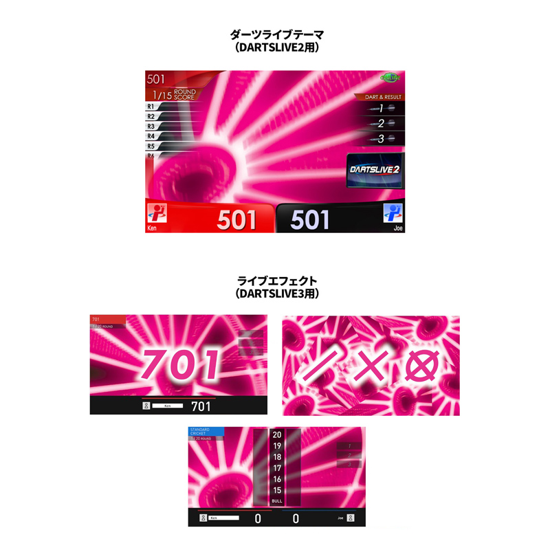 ダーツ ライブカード ダーツライブ20周年記念 復刻版セット テーマ