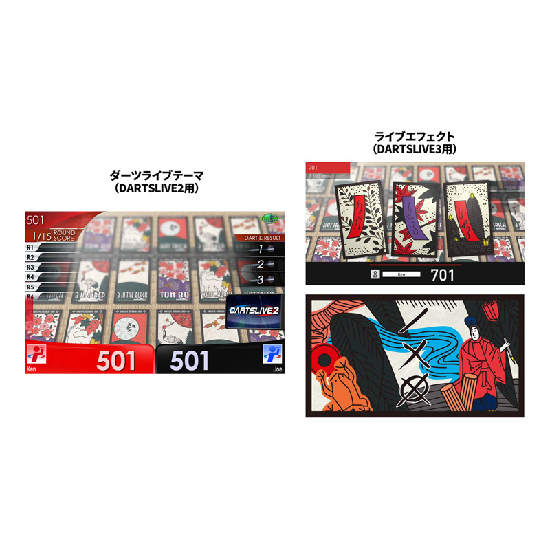 ダーツ ライブカード ダーツライブ20周年記念 復刻版セット テーマ