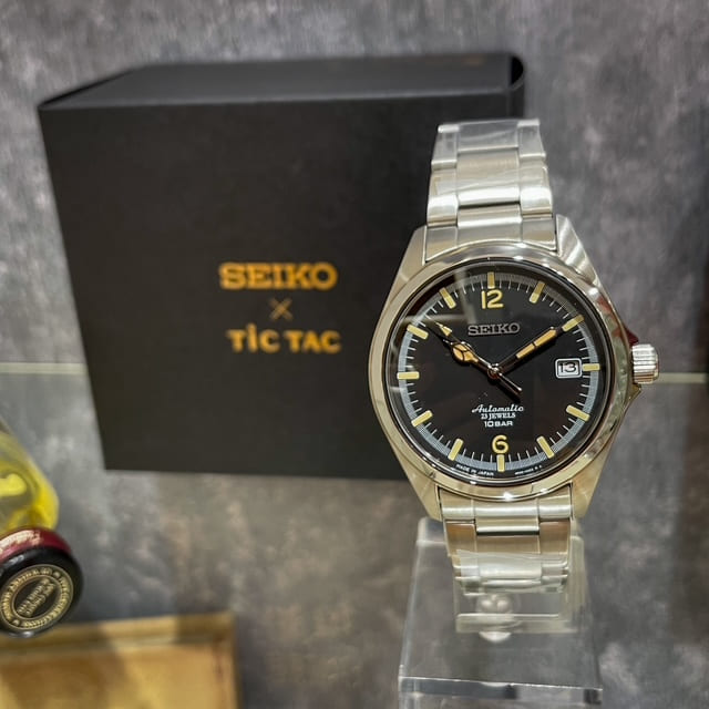 人気の【SEIKO×TiCTAC】記念コラボレーション SZSB006、再入荷です