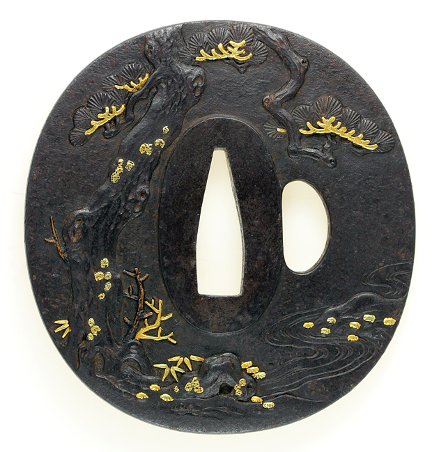 鐔 石黒政美[F00202]｜刀剣や刀の販売なら日本刀販売専門店つるぎの屋