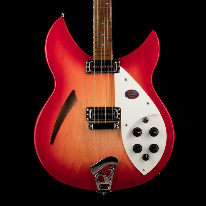 Rickenbacker 330 Six String Fireglo Semi Hollow Guitar With OHSC