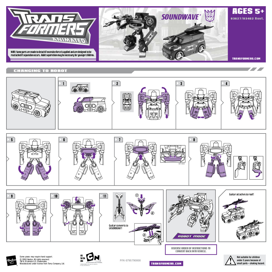 Deluxe Class Soundwave (Transformers, Animated, Decepticon