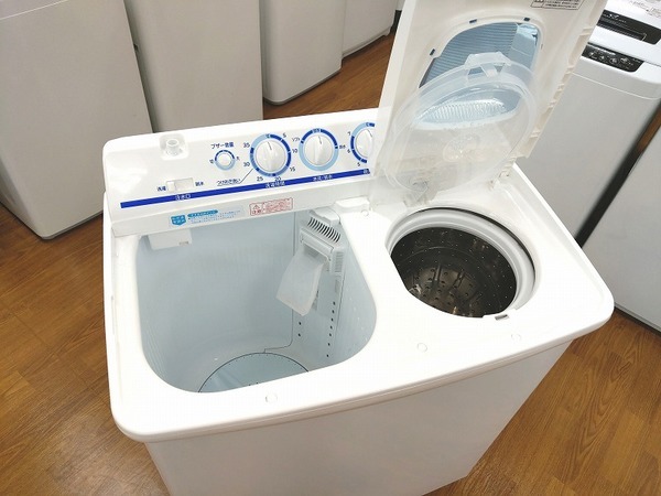 HITACHI/日立】節水と洗浄力が魅力の 2槽式洗濯機 PS-55AS2 販売中