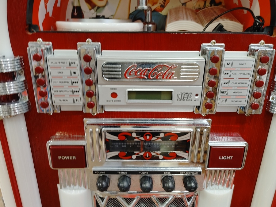 コカコーラ ジュークボックス CD ラジオプレーヤー入荷しました