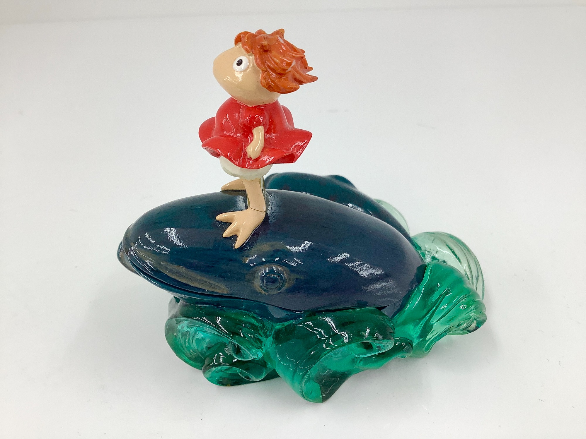 崖の上のポニョ 劇場イベント用 フィギュア オブジェ ガラス レア 希少