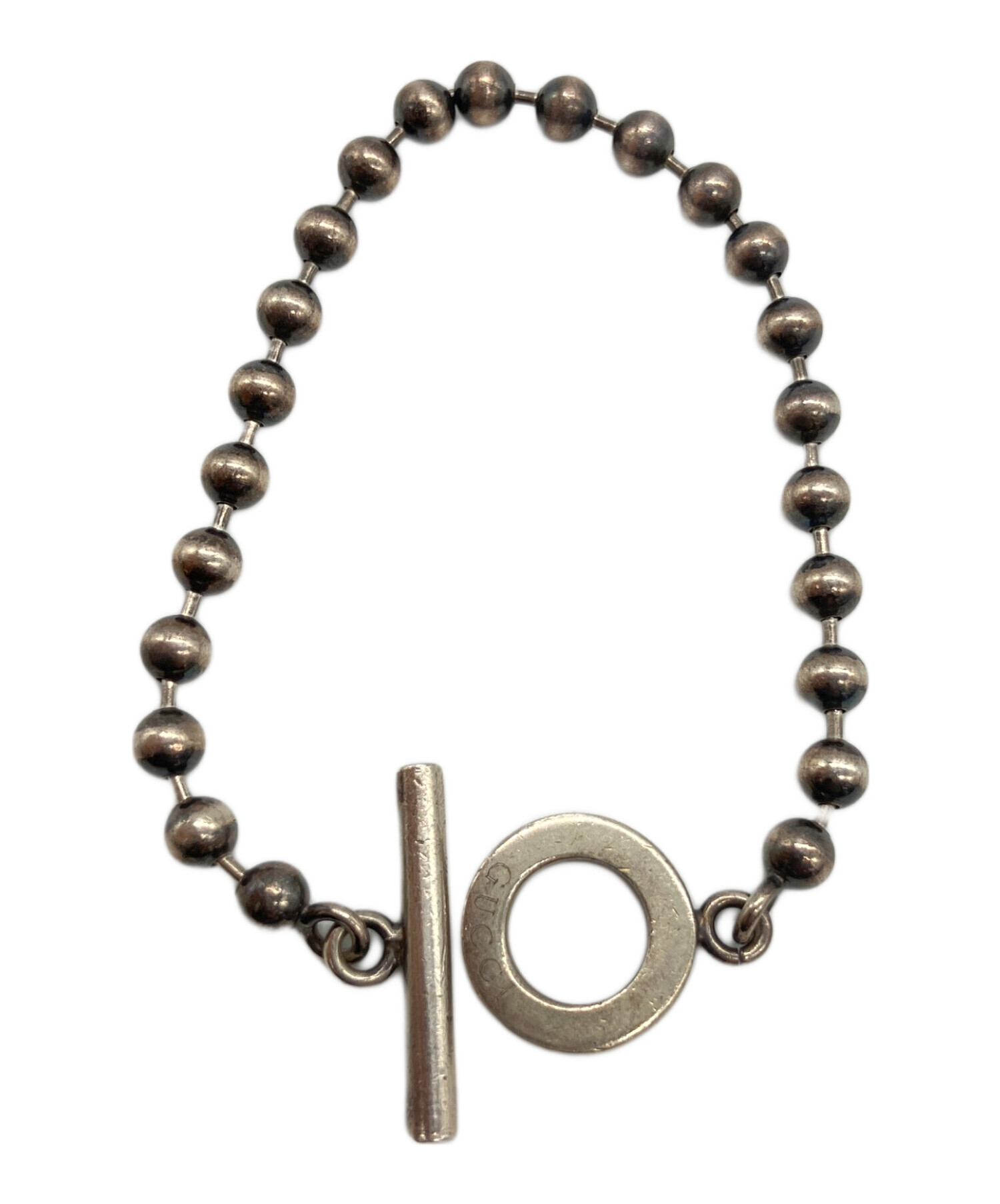 中古・古着通販】GUCCI (グッチ) ボールチェーンブレスレット