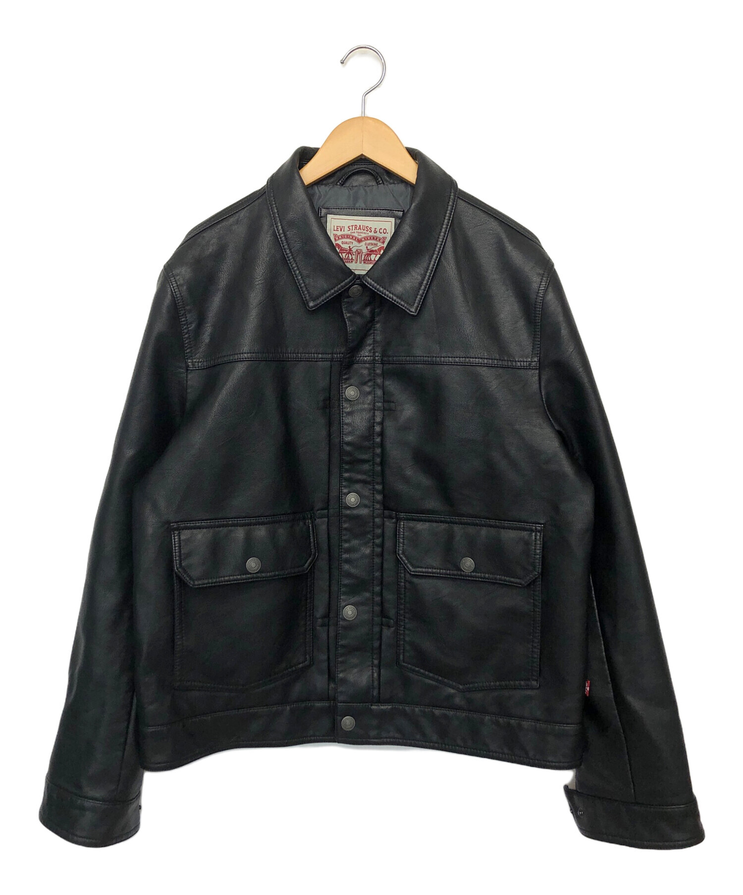 中古・古着通販】LEVI'S (リーバイス) セカンドタイプフェイクレザー