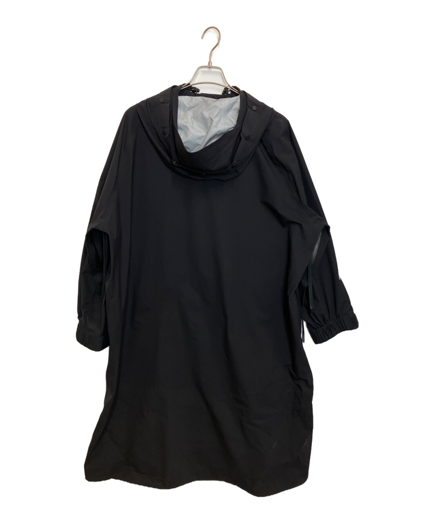 中古・古着通販】HYKE (ハイク) PERTEX SHELL COAT ブラック サイズ:L