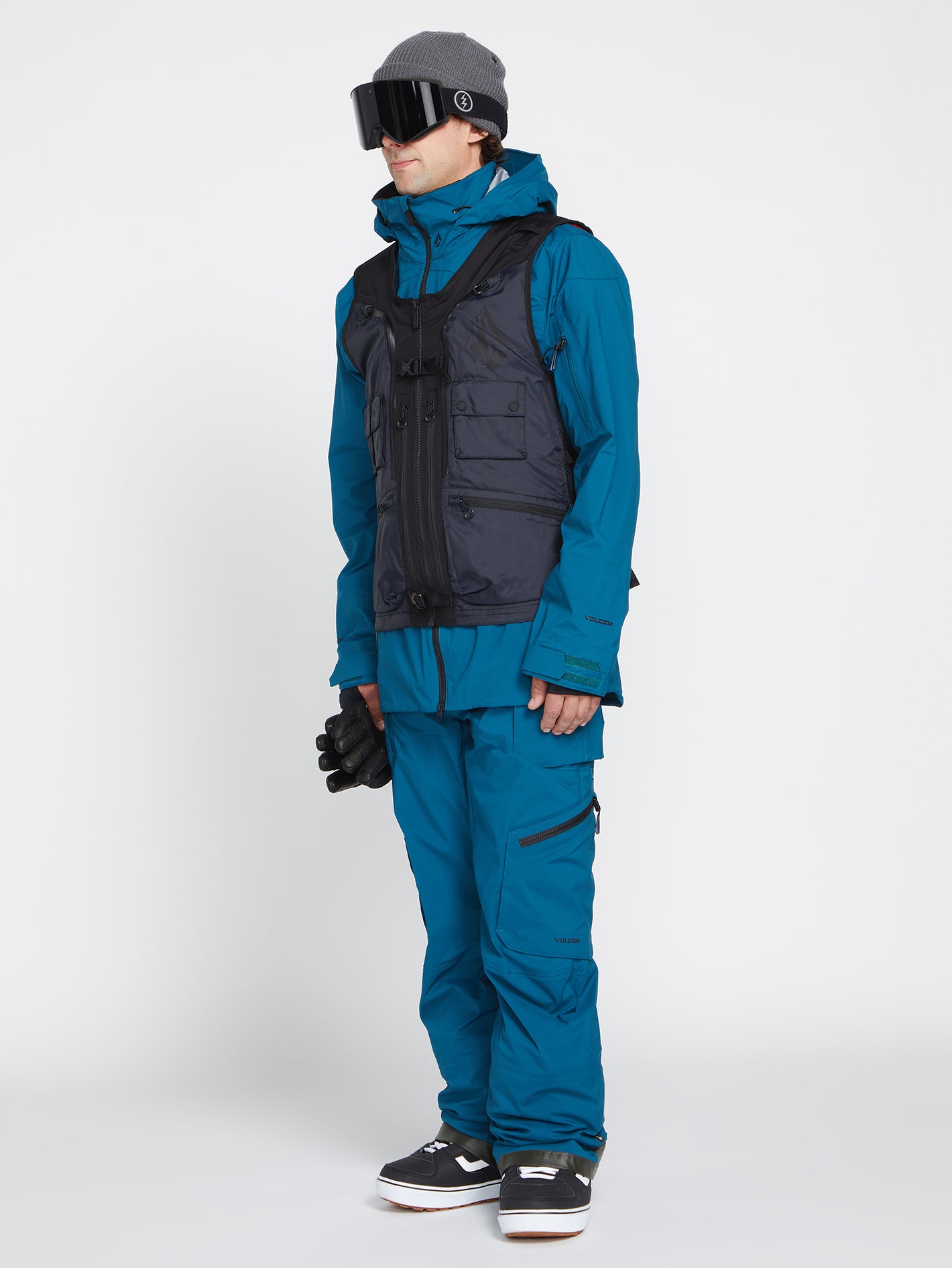 VOLCOM Bryan Iguchi スノーボードベスト スラックベスト L ブライアン