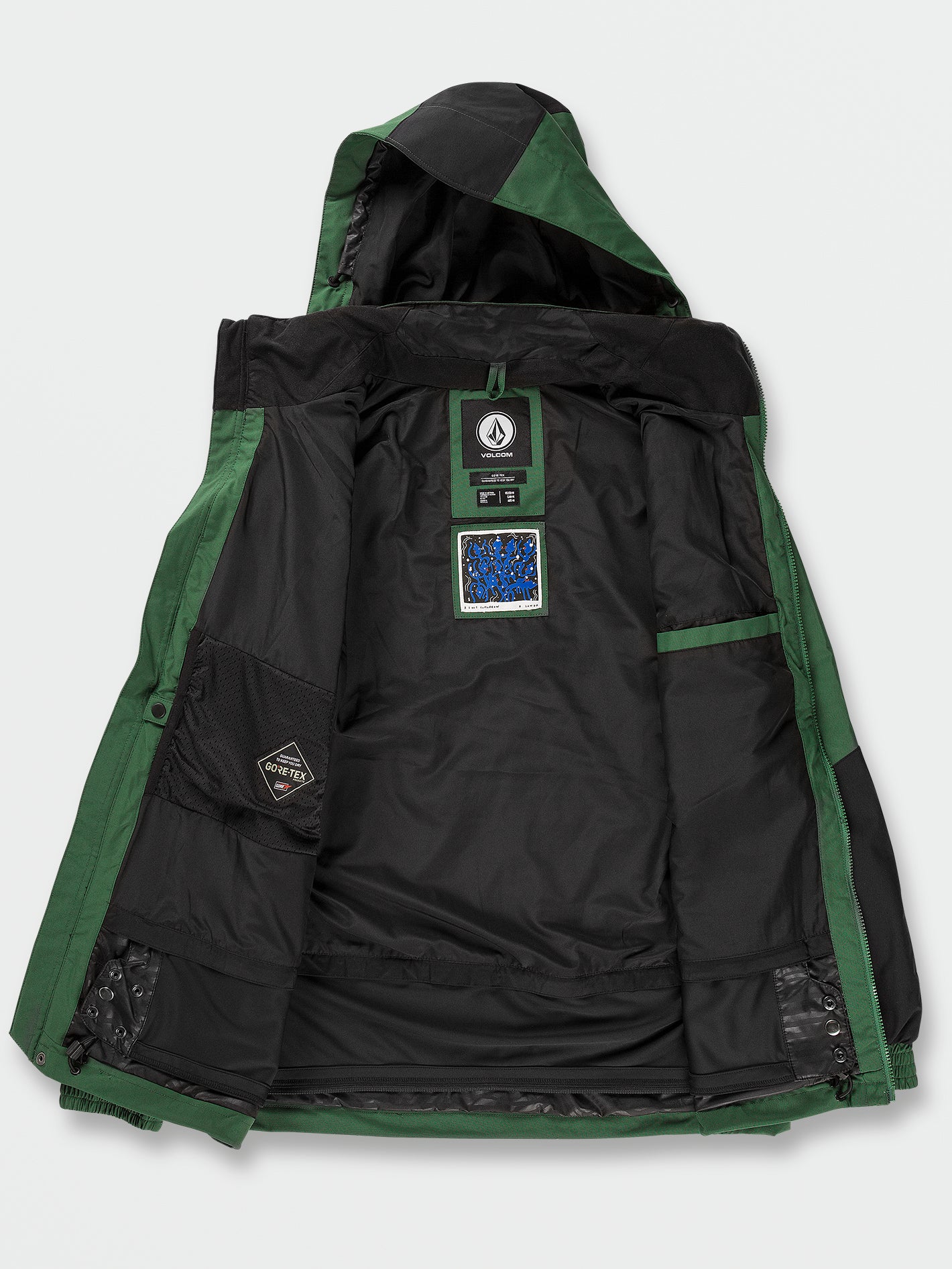 Longo Gore-Tex Jacket - Military | Volcom Europe