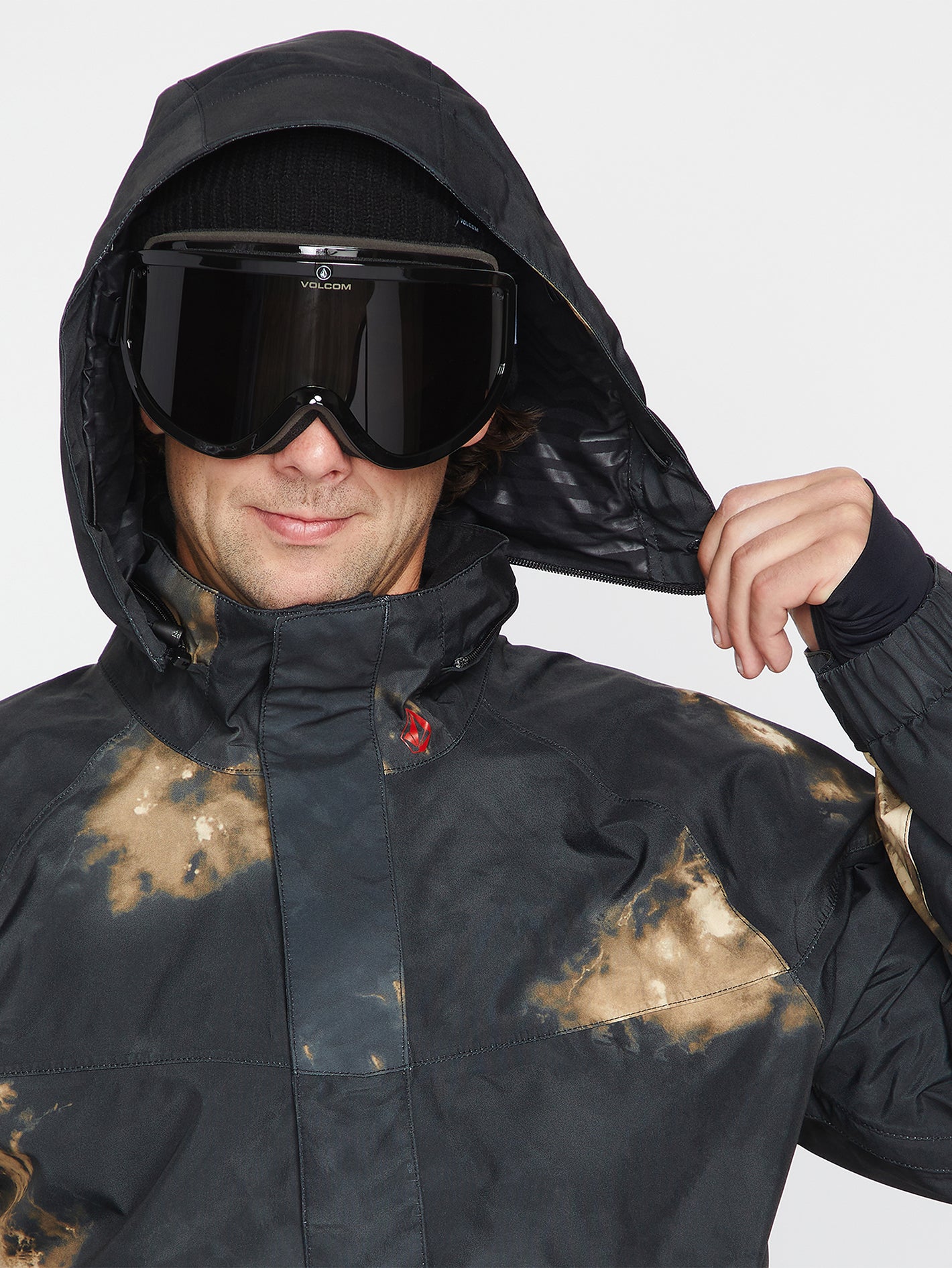 Melo Gore-Tex Pullover Jacket - Bleach Black | Volcom Europe