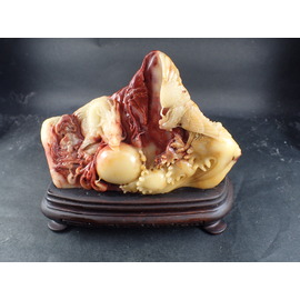 寿山石（芙蓉石）の印鑑（ひきゅうを彫刻） ｜石の販売専門店【vec