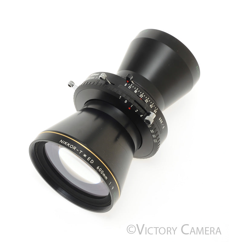 Nikon Nikkor-T * ED 600mm F9 8x10 View Camera Lens in Copal #3 [EXC]