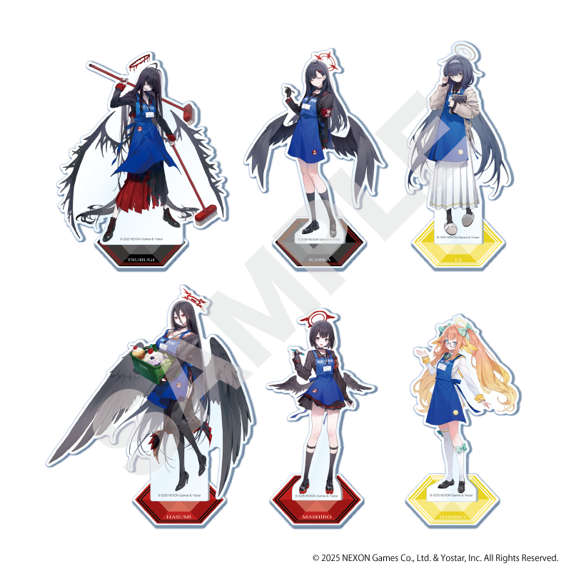 ブルーアーカイブ×ヴィレッジヴァンガード コラボグッズ発売決定