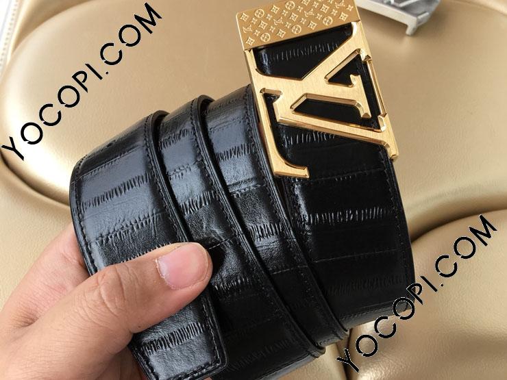 ルイ・ヴィトン 男性用ベルト ゴールドのバックル_ルイヴィトンベルト_