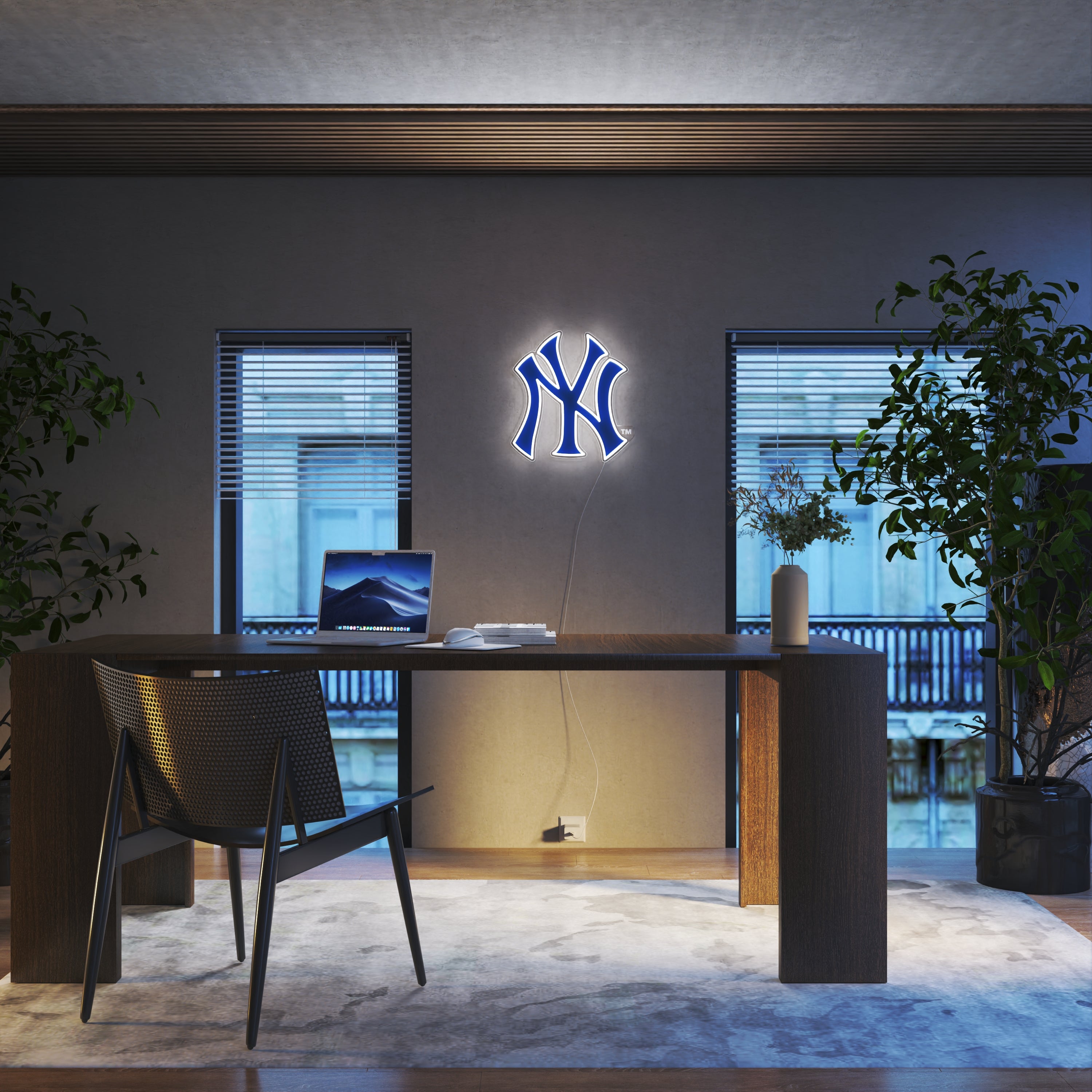NY Yankees Logo, LED neon sign – YELLOWPOP