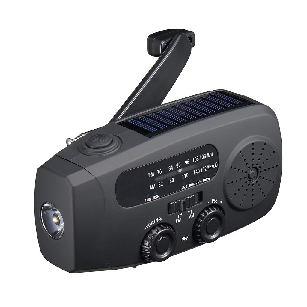 AM・FMコンパクトハンディラジオブラック｜YAZAWA CORPORATION