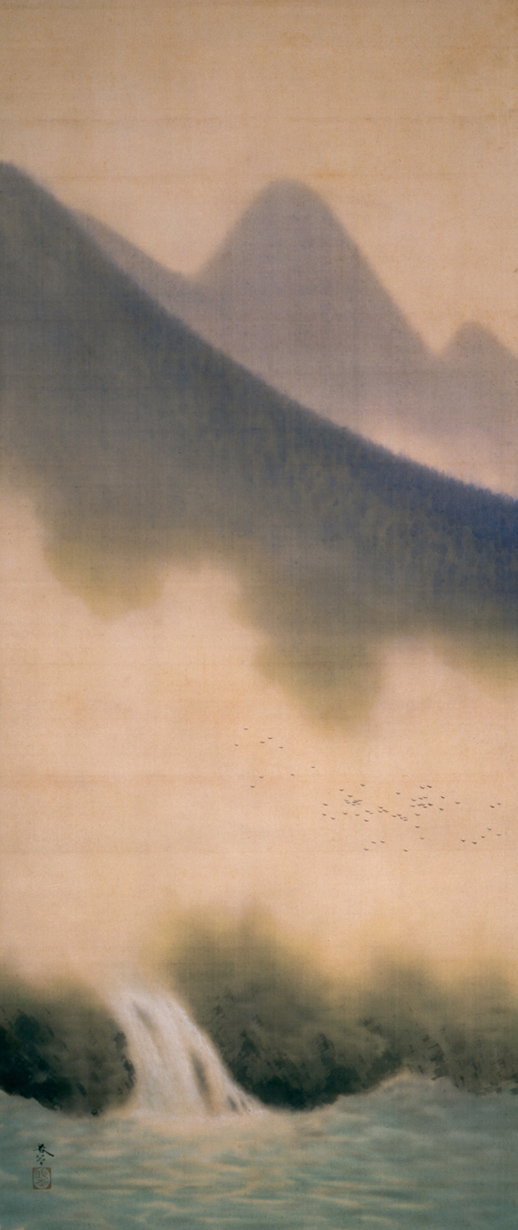 真作】絵画 植杉泰子 日本画12号 静物 美しい色彩のハーモニー U57 真