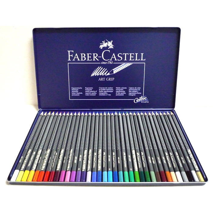 Faber-Castell ファーバーカステル アートグリップ 油性色鉛筆 36色