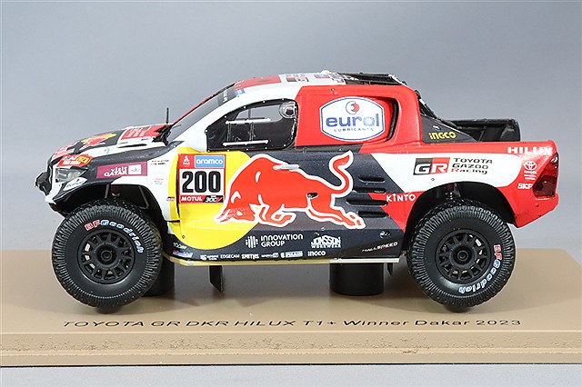 トヨタ ハイラックス NO.200 ダカール ラリー 2023 優勝車 [ミニカー