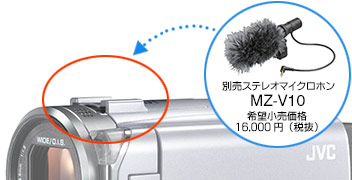 ハイビジョンメモリームービーGZ-E745製品情報 | JVC