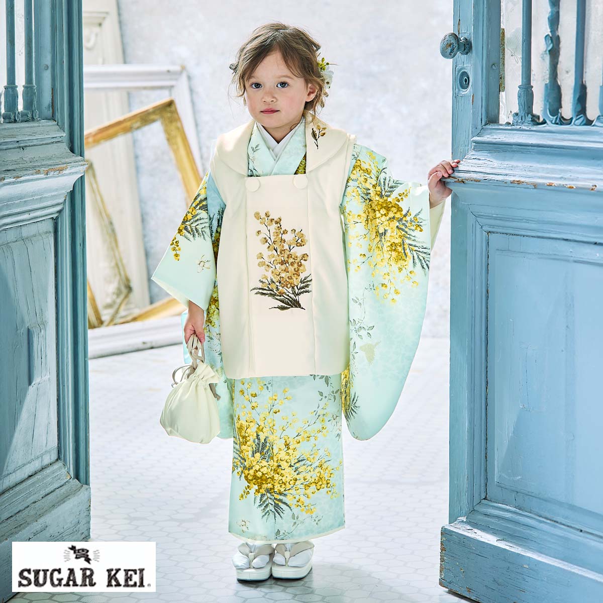 ◎mk-2180 女児 着物 3才 七五三 お宮参り 1-26 ◎mk-2180 女児 着物 3