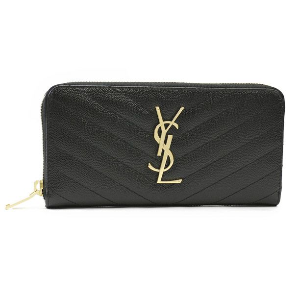 サンローランパリ SAINT LAURENT PARIS 長財布 カサンドラ 617415