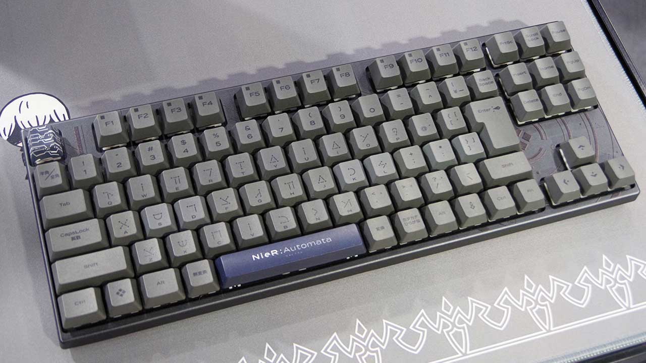 NieR:Automata」も！ふもっふのおみせゲーミングキーボード【TGS2023
