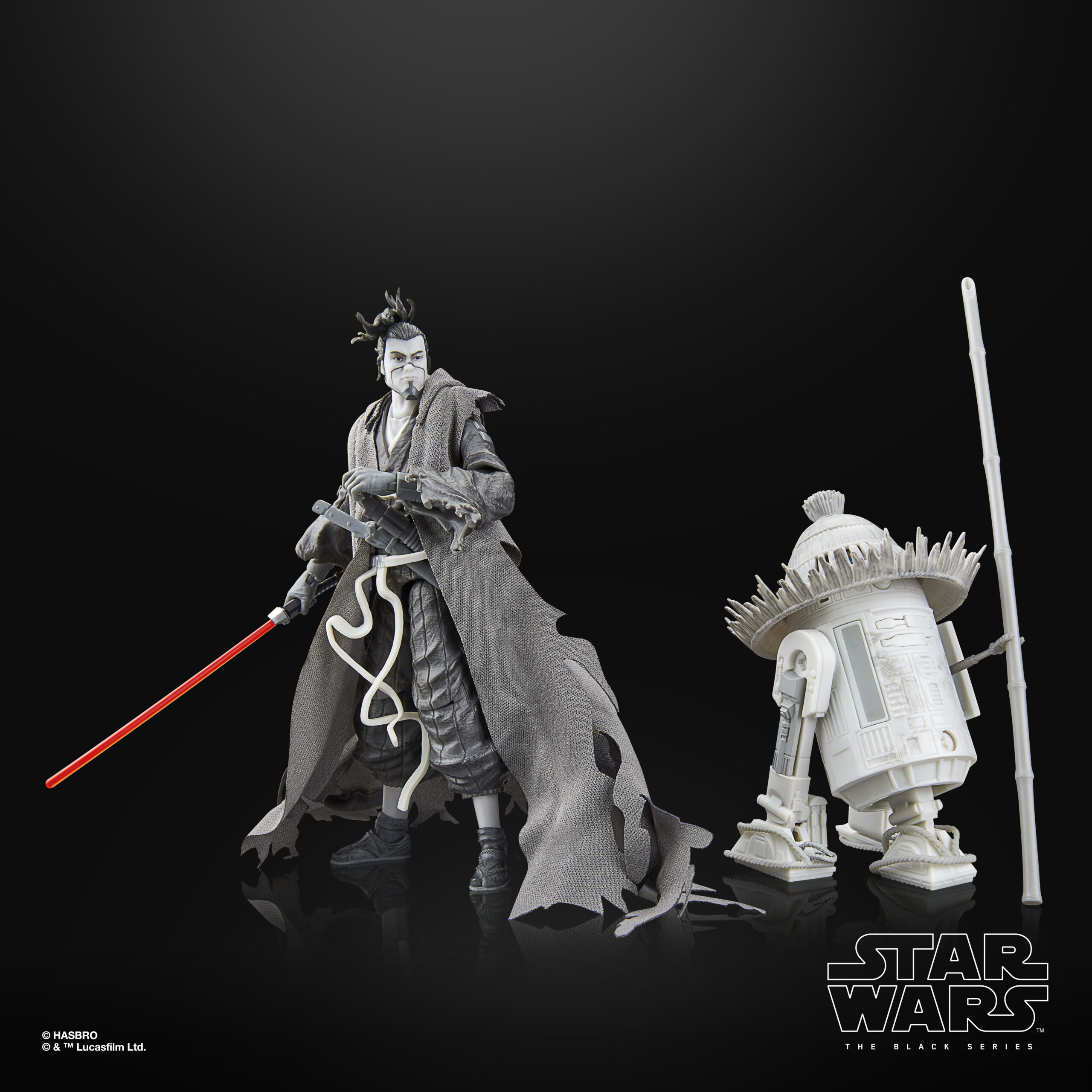 Celebration Exclusive Black Series Star Wars Visions Ronin & R5
