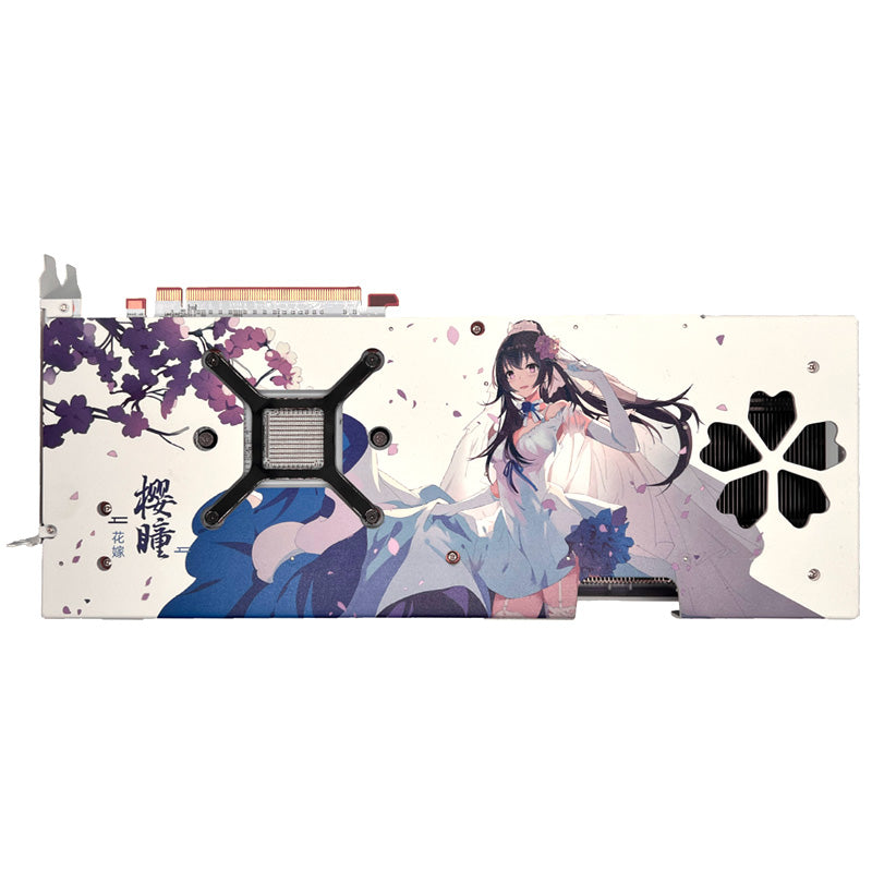 Promotion)Yeston Sakura Radeon RX 6800 XT 16GB D6 GDDR6（No HDMI