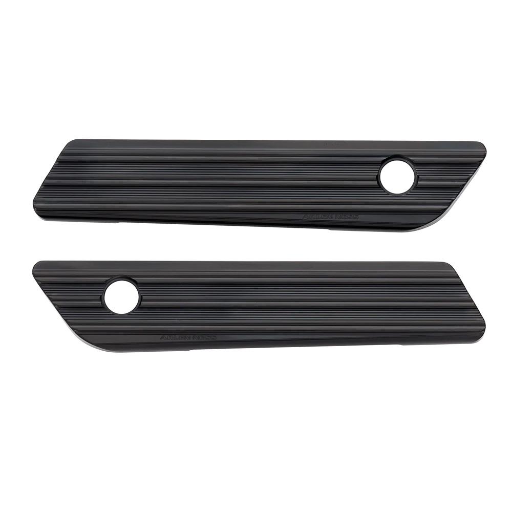 アレンネス□10ゲージ サドルバッグラッチカバー 【14年以降ツーリング