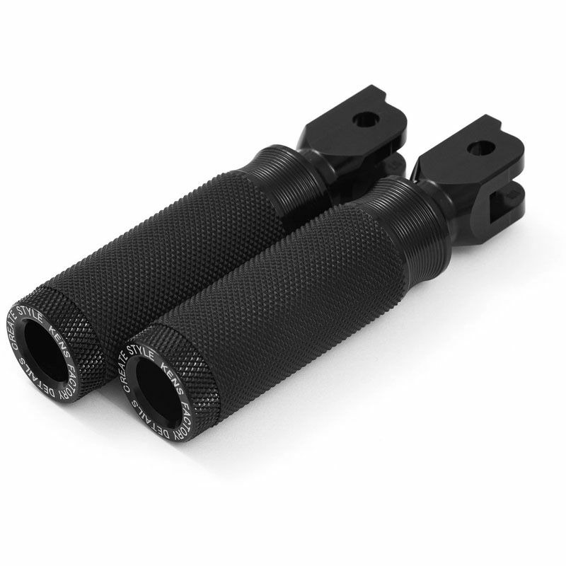 ハーレー純正□エンパイア ミラー ブラックマシンカット HARLEY