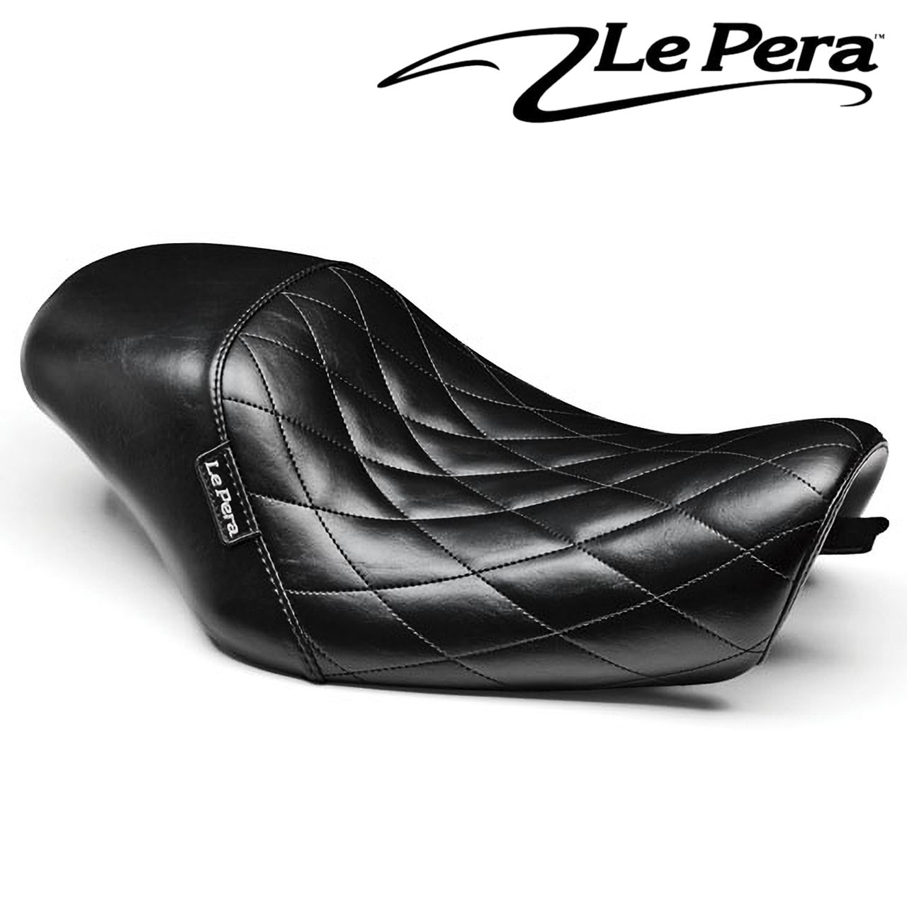 ラペラ ベアボーンズ ソロシート ダイヤモンドステッチ ブラック Le