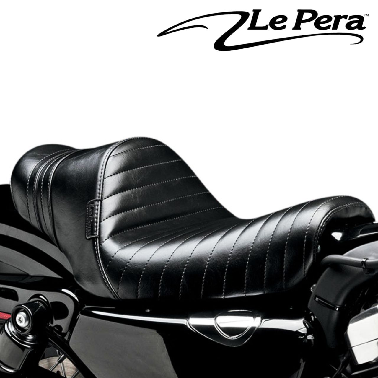 ラペラ□スタブ スポイラー ソロシート ブラック 【スポーツスター